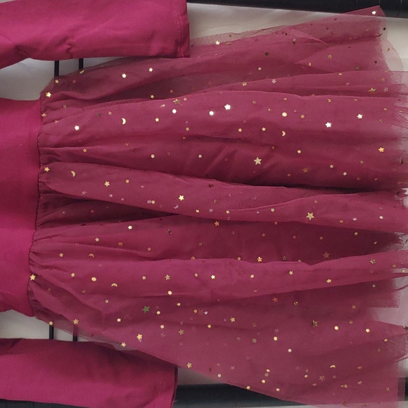 Elestory Maroon dress size 4T NWT - Picture 6 of 6